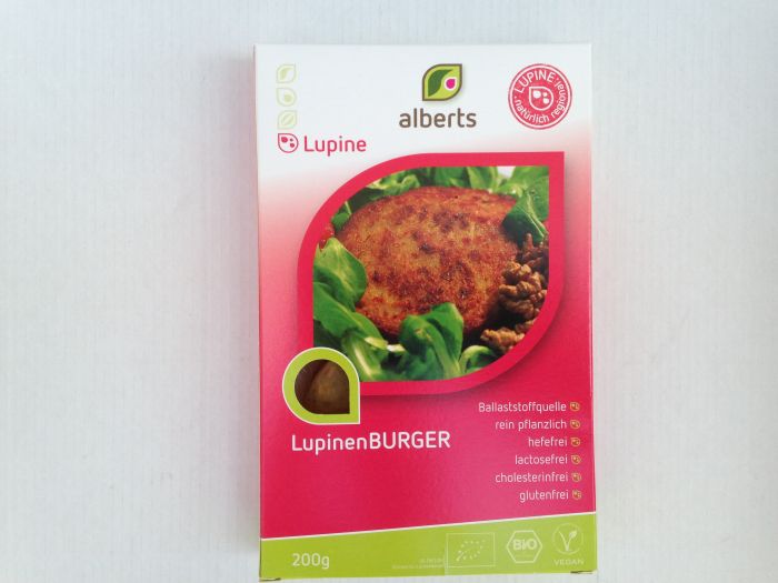 ALBERTS Lupinen Burger 200 g