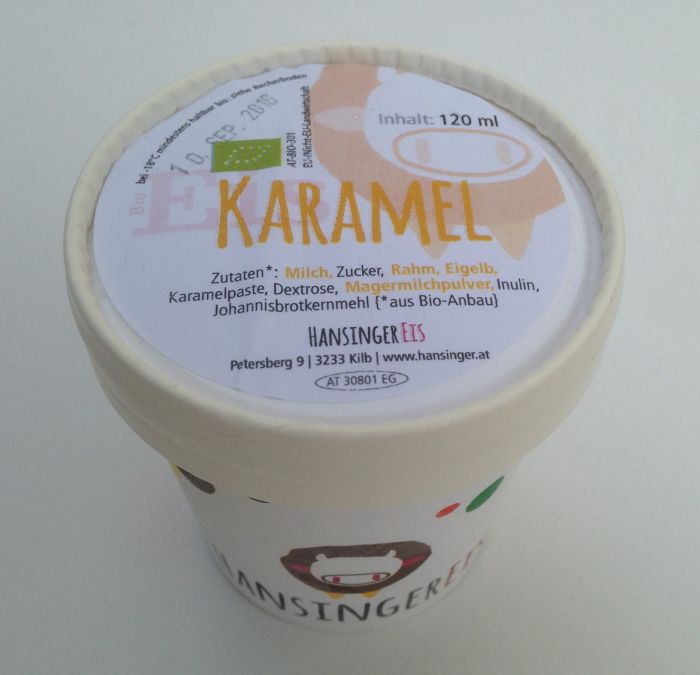 HANSINGER Karamel-eis 120ml