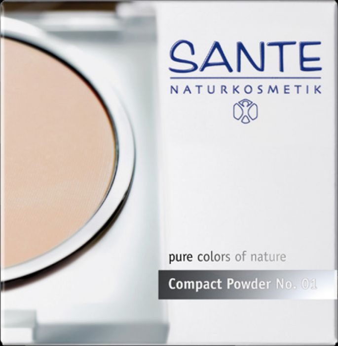 SANTE Kompaktpuder No.01, Porcellan, 9 gr