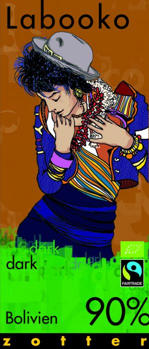 ZOTTER Labooko - 90% BOLIVIEN (2 x 32,5g)