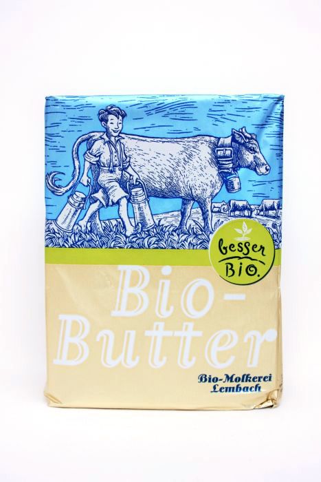 BESSER BIO Süßrahmbutter, 250 gr Stück
