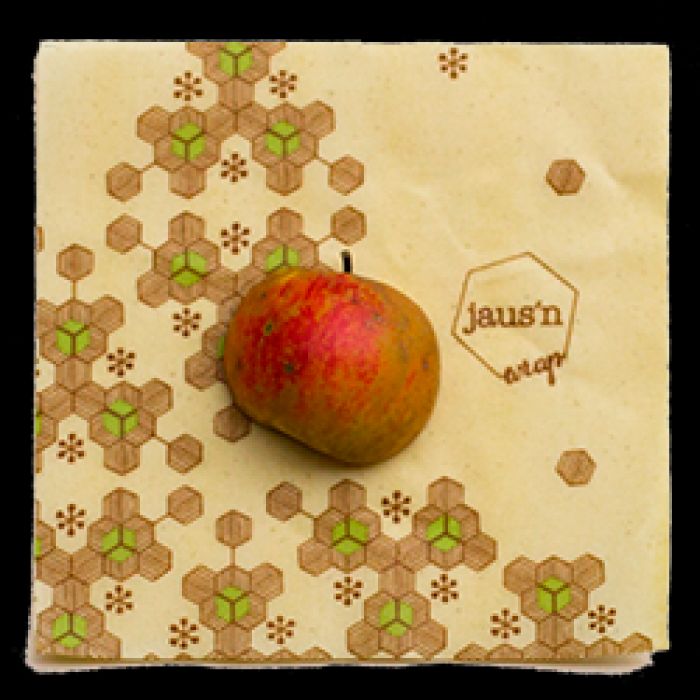 JAUSNWRAP Bienenwachstuch small 18cm x 18cm
