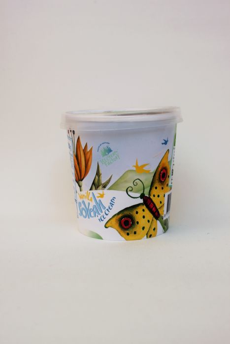 UDEA SoYeah Soja Eiskrem Vanille, 500 ml Becher