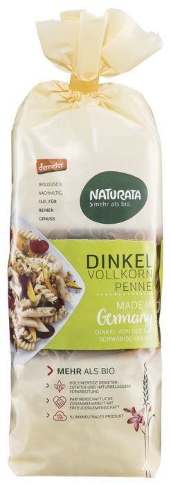 NATURATA Dinkel Penne Vollkorn 500g